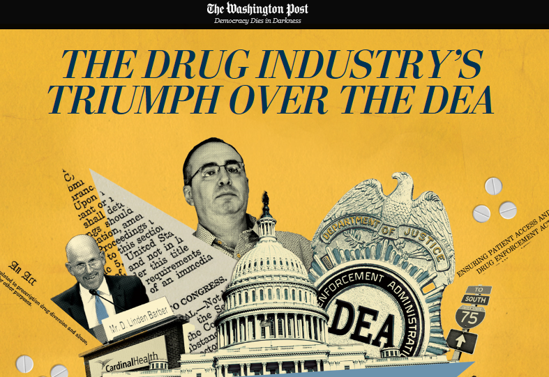 Drogas, Congresistas, Lobbies y DEA. Ir a la Noticia en The Washington Post